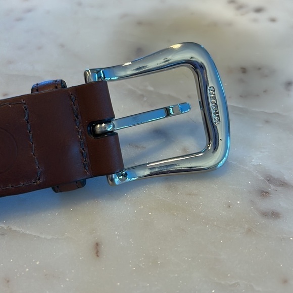 2-Torino belts both size 46 black/ brown woven and taupe/brown woven NWT - Picture 14 of 17